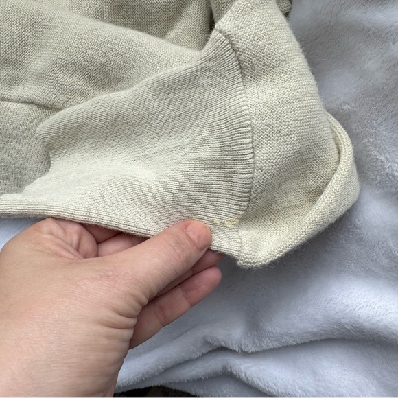 Vintage Dior Cream grandpa Cardigan with Logo - Picture 6 of 7